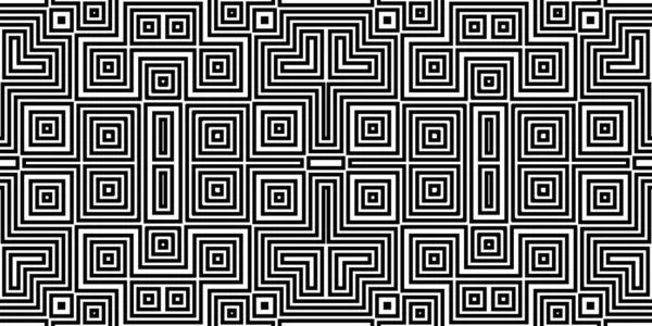 Zwart Wit Moderne Abstracte Patroon — Stockfoto