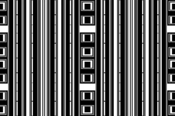 Blanco Negro Moderno Patrón Abstracto —  Fotos de Stock