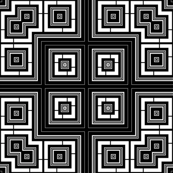 Schwarz Weiß Moderne Abstrakte Muster — Stockfoto