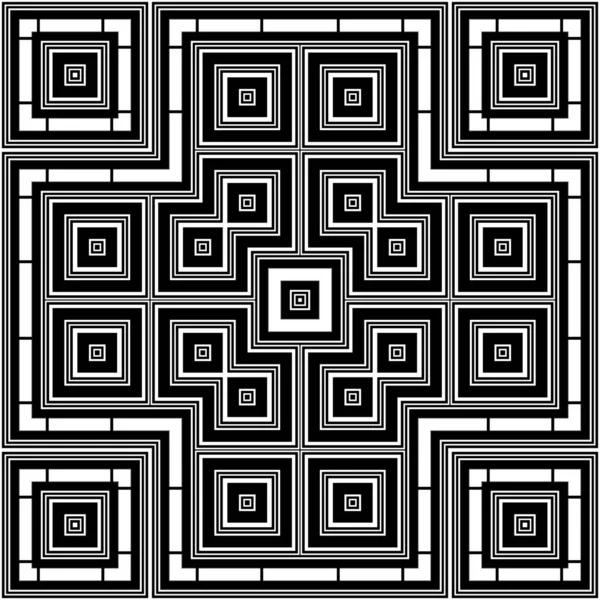 Patrón Abstracto Moda Colores Blanco Negro — Foto de Stock