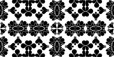 Siyah beyaz modern soyut desen arka plan