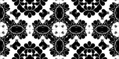 Siyah beyaz modern soyut desen arka plan