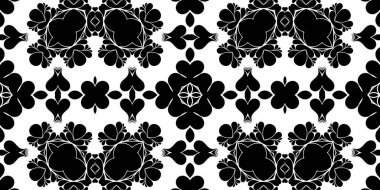 Siyah beyaz modern soyut desen arka plan