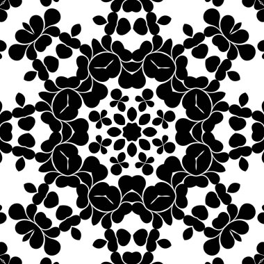 Siyah beyaz modern soyut desen arka plan