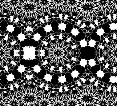 Siyah beyaz geometrik soyut desen arka plan