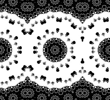 Siyah beyaz geometrik soyut desen arka plan