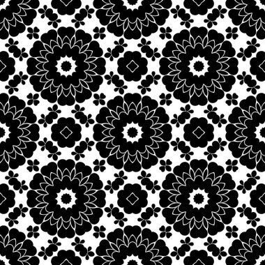 Siyah beyaz geometrik soyut desen arka plan