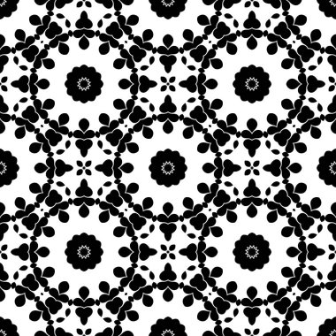 Siyah beyaz geometrik soyut desen arka plan