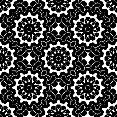 Siyah beyaz geometrik soyut desen arka plan