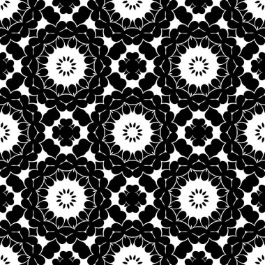 Siyah beyaz geometrik soyut desen arka plan