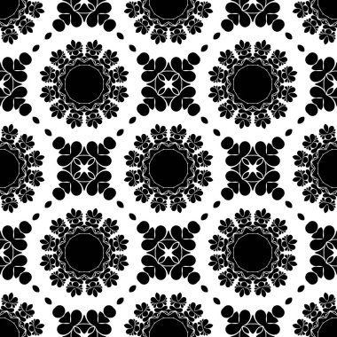 Siyah beyaz geometrik soyut desen arka plan