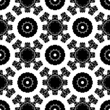 Siyah beyaz geometrik soyut desen arka plan