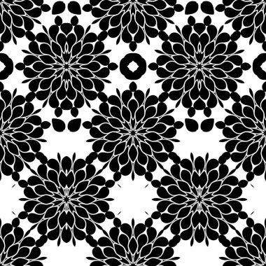 Siyah beyaz geometrik soyut desen arka plan