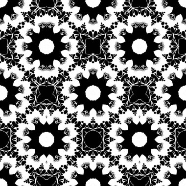 Siyah beyaz geometrik soyut desen arka plan