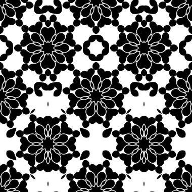 Siyah beyaz geometrik soyut desen arka plan