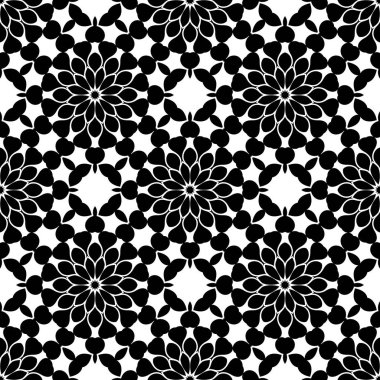 Siyah beyaz geometrik soyut desen arka plan