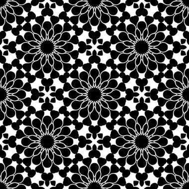 Siyah beyaz geometrik soyut desen arka plan