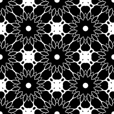 Siyah beyaz geometrik soyut desen arka plan