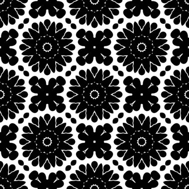 Siyah beyaz geometrik soyut desen arka plan