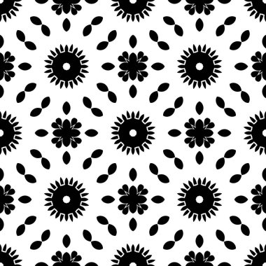 Siyah beyaz geometrik soyut desen arka plan