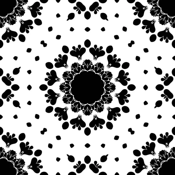 Μαύρο Και Λευκό Μοντέρνο Φόντο Αφηρημένο Μοτίβο — Φωτογραφία Αρχείου