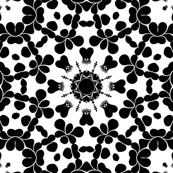 Black White Modern Abstract Pattern Background — Stock Photo, Image