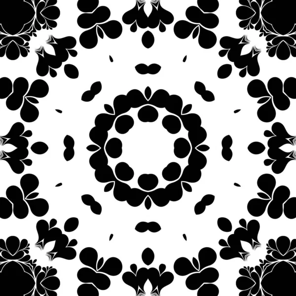Black White Geometric Abstract Pattern Background — Stock Photo, Image