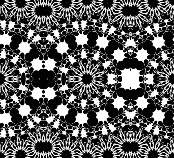 Fondo Patrón Abstracto Geométrico Blanco Negro — Foto de Stock