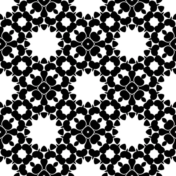 Schwarz Weiß Geometrische Abstrakte Muster Hintergrund — Stockfoto