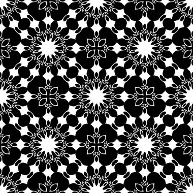 psychedelic siyah beyaz kaleydoskop süsler 