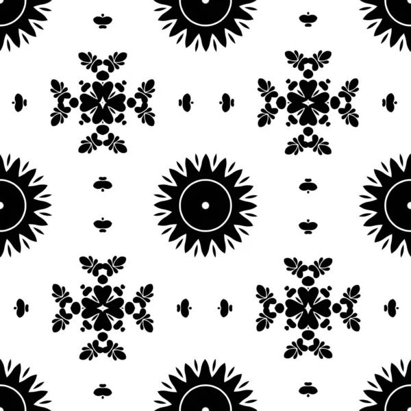 Μαύρο Και Άσπρο Γεωμετρικό Αφηρημένο Διακοσμητικό Φόντο — Φωτογραφία Αρχείου