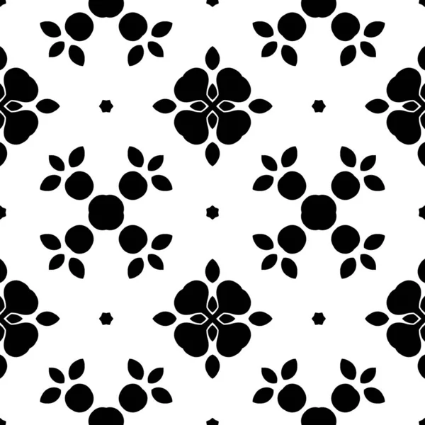 Černobílý Geometrický Vzor Vykreslení Kaleidoskopu — Stock fotografie