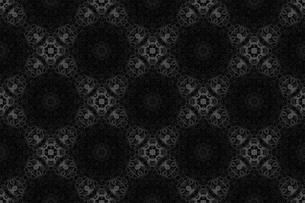 Black Grey Modern Abstract Pattern Background — Stock Photo, Image
