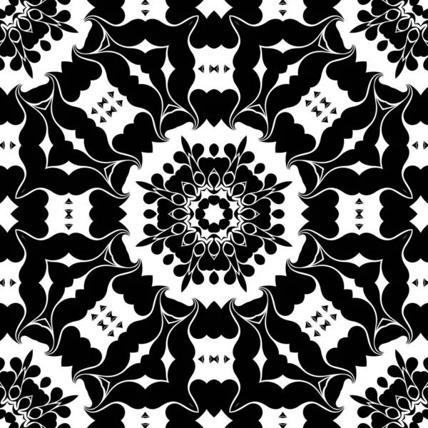 Modny Abstrakcyjny Wzór Czarno Białych Kolorach — Zdjęcie stockowe