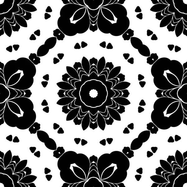 Trendy Abstract Pattern Black White Colors — Stock Photo, Image