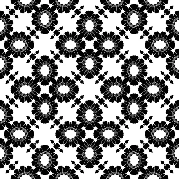 Trendy Abstract Patroon Zwart Wit Kleuren — Stockfoto