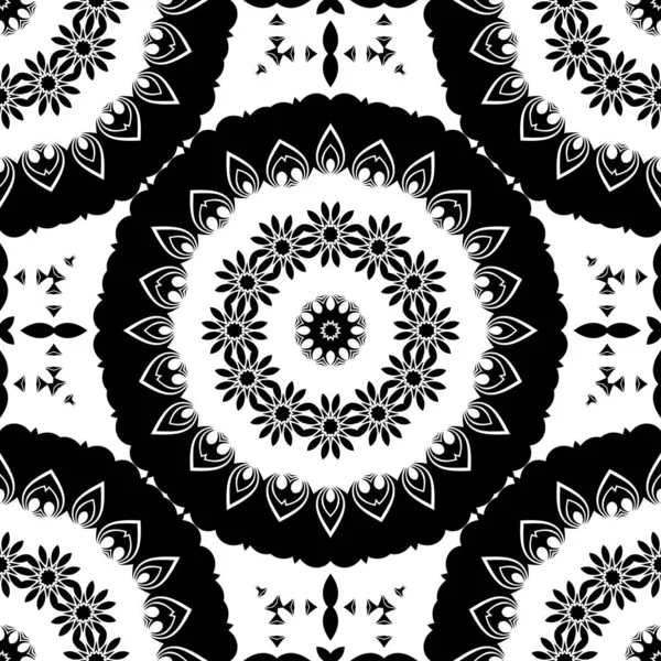 Trendy Abstract Pattern Black White Colors — Stock Photo, Image