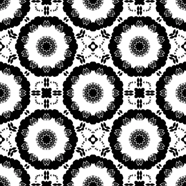 Trendy Abstract Pattern Black White Colors — Stock Photo, Image