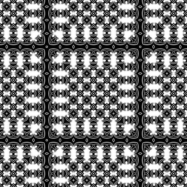 Módní Abstraktní Vzor Černobílých Barvách — Stock fotografie