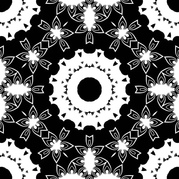 Trendy Abstract Pattern Black White Colors — Stock Photo, Image