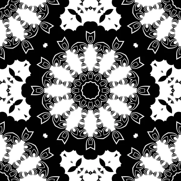 Trendy Abstract Pattern Black White Colors — Stock Photo, Image