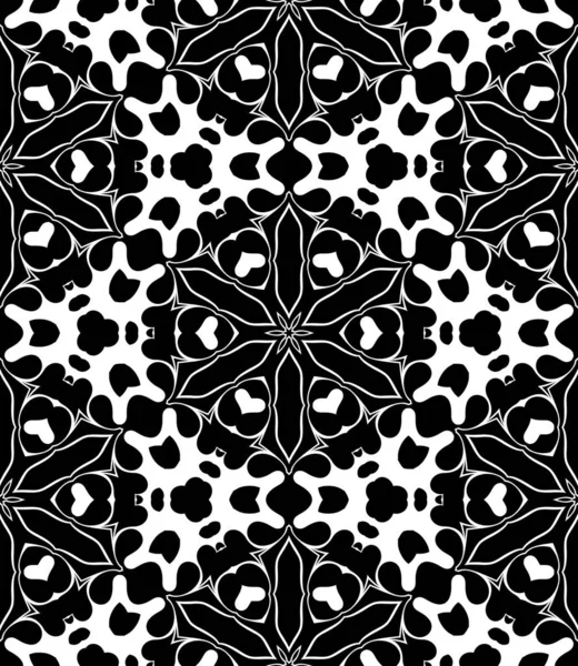 Trendy Abstract Pattern Black White Colors — Stock Photo, Image