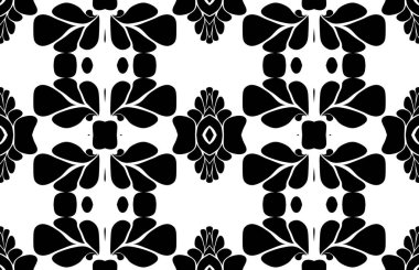 Siyah beyaz modern soyut desen arka plan