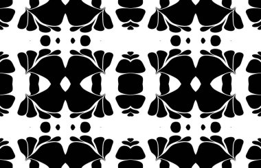 Siyah beyaz modern soyut desen arka plan