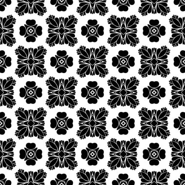 Siyah beyaz modern soyut desen arka plan