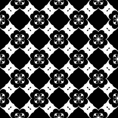 Siyah beyaz modern soyut desen arka plan