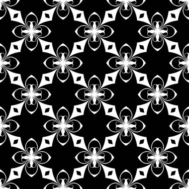 Siyah beyaz modern soyut desen arka plan