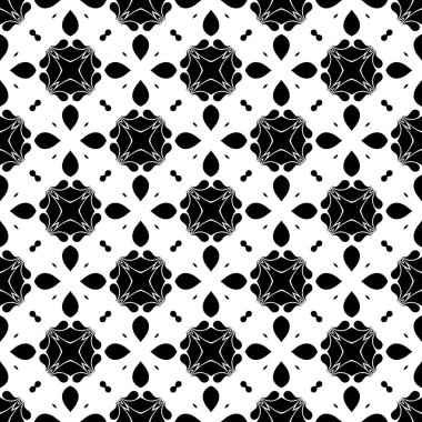 Siyah beyaz modern soyut desen arka plan