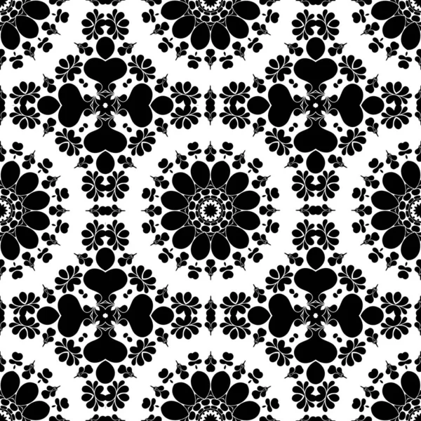 Monochrome Modern Abstract Pattern Background — Stock Photo, Image