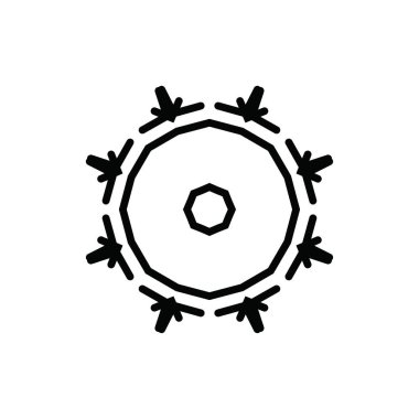 sanatsal modern kar tanesi desen arka plan